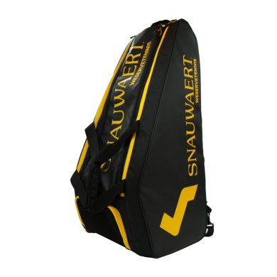 Snauwaert Racketbag Standbag (Schlägertasche, 3 Hauptfächer) 2022 schwarz 9er